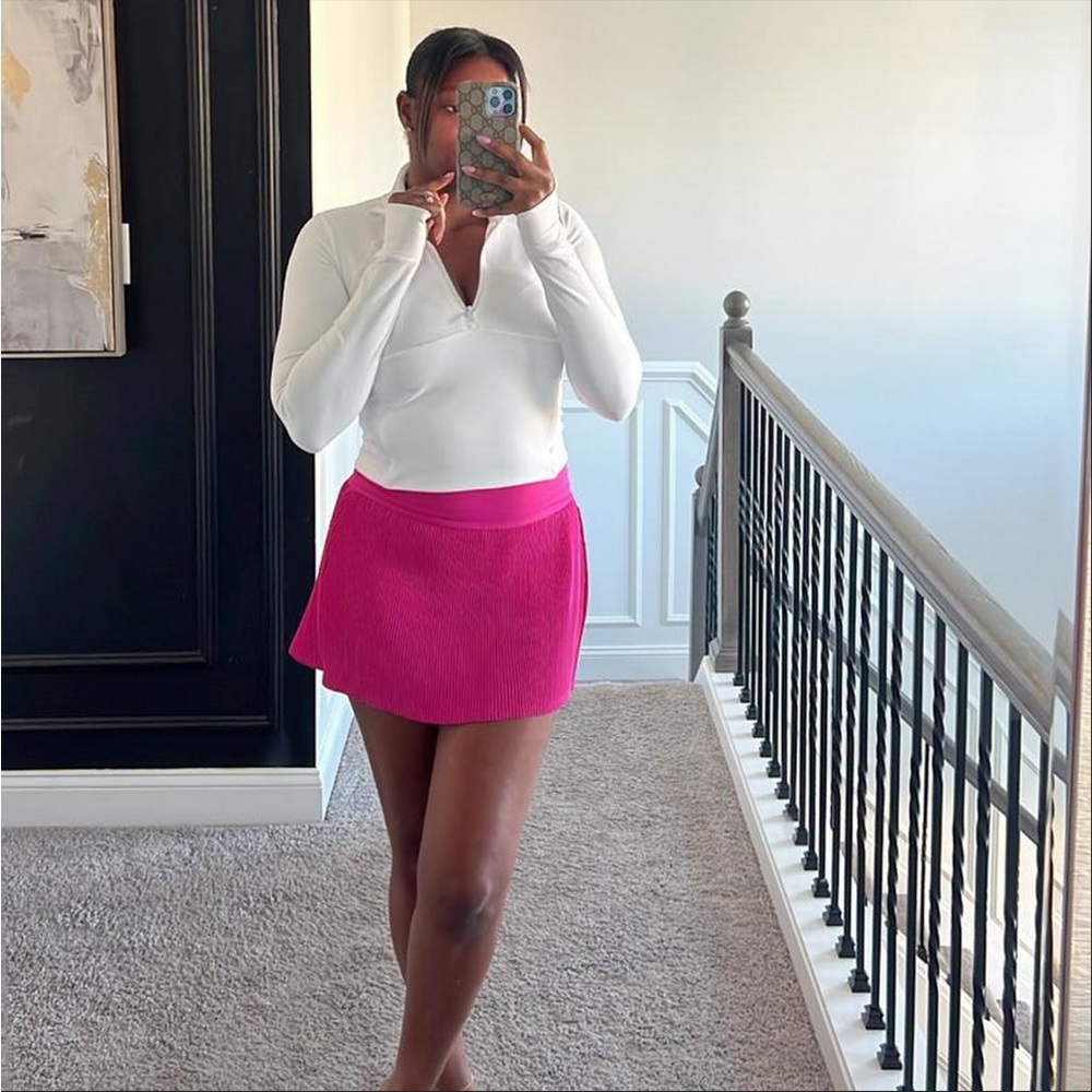 Pink Tennis Skirt